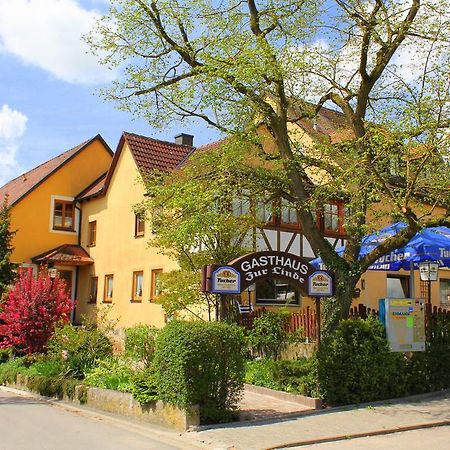 Gasthaus Zur Linde Hotel Rothenburg ob der Tauber Exterior foto